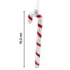 Eleganckie Ozdoby Świąteczne Laseczka Cukrowa z Szkła od Kamai Christmas Decoration®